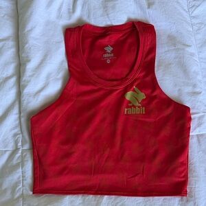 Red Rabbit Crop Hop Sports Bra